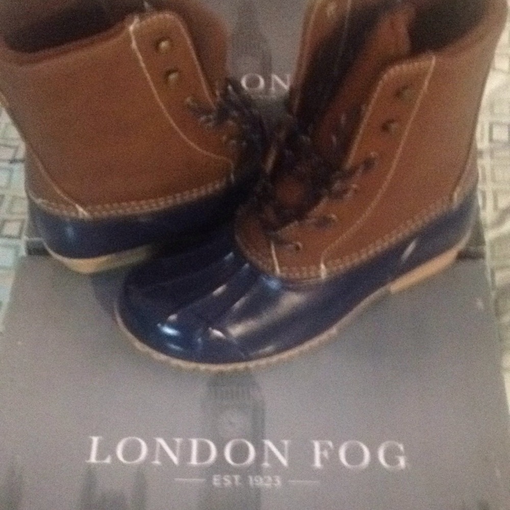 London Fog Wonder Duck Women Boots NEW